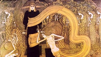 Jan Toorop, Fatalismo, 1893. 