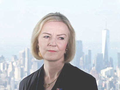 UK prime minister Liz Truss has a raised brow at the thought of a Scottish independence