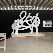 William Kentridge, The pull of gravity, exhibition view. Courtesy of Yorkshire Sculpture Park