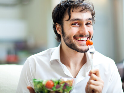 Disfrutar del almuerzo