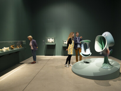 Aleksandra Kasuba, Shelters for the senses, exhibition view. Courtesy of Tate St Ives