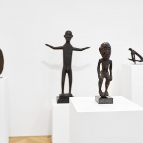 Spirits and Ancestors, Exhibition view. Courtesy of Galerie Max Hetzler