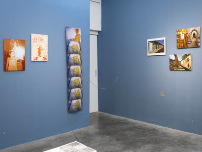 Freisy González, Una estrella en una ola de mar, vista de exhibición. Cortesía de ABRA