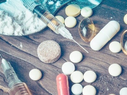 Drugs on a table, an ongoing political, and social issue