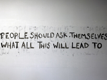 Tim Etchells, Some Imperatives, 2011, Courtesy of the artist and Vitrine, London