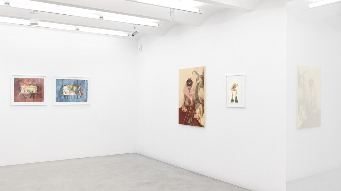 Tamara Kvesitadze und Shunxiang Hu, Under shadows, ausstellungsansicht. Mit freundlicher genehmigung der Kornfeld Galerie