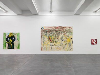 Tamuna Sirbiladze, Exhibition view. Courtesy of Galerie Eva Presenhuber