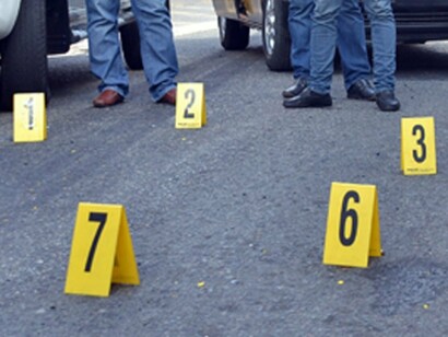 El escenario de un crimen