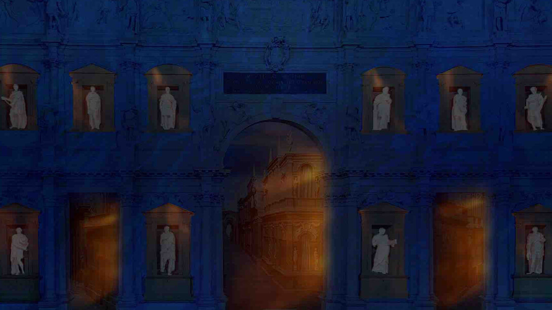 Muoiono gli Dei che non sono cari ai giovani. Courtesy of Teatro Olimpico