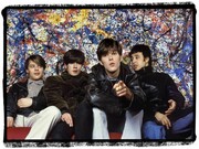 Ian Tilton’s first photoshoot of the band with new bassist Gary Mounfield, better known at Mani. Tilton: “They all turned up at my place together and had coordinated what they were wearing. Second hand clothes were the thing back then and they each wore heavy black, half-length overcoats; three were shiny leather and John’s was corduroy. Three of the band had grown sideburns (‘sidies’ or ‘diggers’ as we called them). March 29th, 1988.