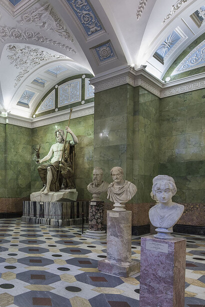 The Art of Ancient Rome, Exhibition view. Courtesy of The State Hermitage Museum