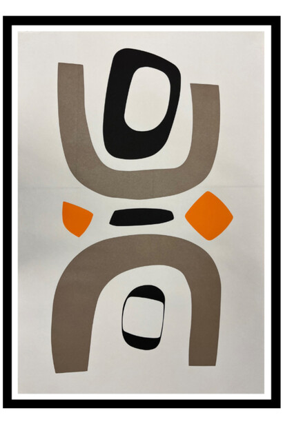Julie Speidel, Trawbaun, 2022, hand rubbed oil on Japanese paper, 38 x 26 inches. Courtesy of Winston Wächter Fine Art