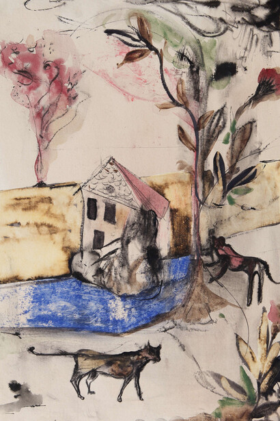 Animalier sur l’herbe, vista della mostra. Per gentile concessione di Artemide PR