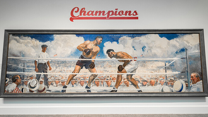 Champions. Courtesy of National Portrait Gallery