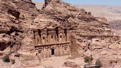 Petra, Jordania. Al-Deir, el Monasterio