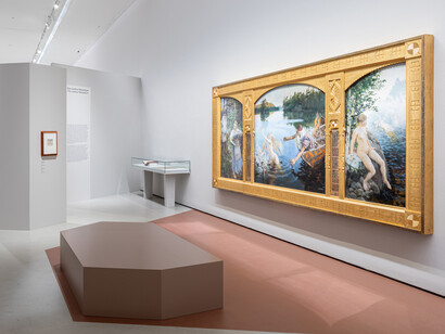 Akseli Gallen-Kallela, exhibition view. Courtesy of Lower Belvedere