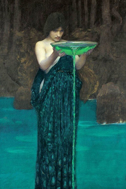 John William Waterhouse, Circe-invidiosa (1892) 