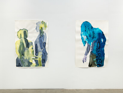 Katya Muromtseva, Heart left in the bag, exhibition view. Courtesy of Plato Gallery 