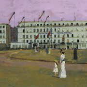 Walter Sickert, L’Hôtel Royal, Dieppe, 1894, oil on canvas, 50.2 x 61 cm, Museums Sheffield