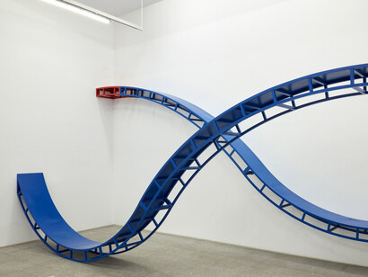 Laia Estruch, Hello everyone, vista de exhibición. Cortesía del Museo Nacional Centro de Arte Reina Sofía