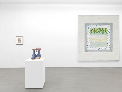 "The Curve," Installation view