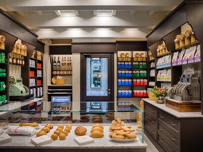 Interior of the museum-shop Antonio Mattei