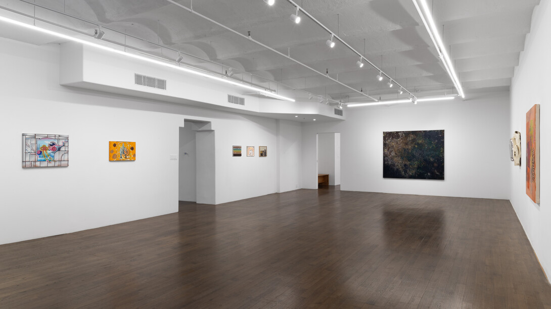 Various artists, In medias res, exhibition view. Courtesy of Derosia Gallery