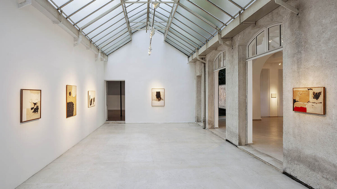 Alberto Burri. Courtesy of Tornabuoni Art Gallery