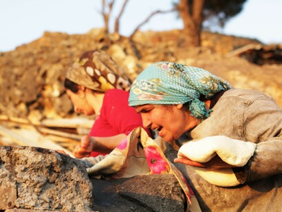Ayvalik, Turquía. Cociendo pan. Foto: Sabrina Guitart