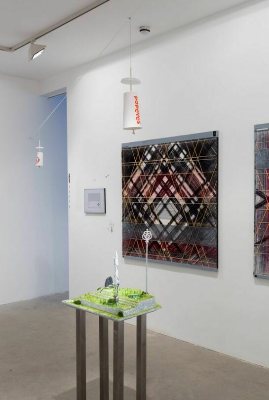 Servants Order ov Ancient Psychik Youth, a presentation by Neue Alte Bruecke, Frankfurt, 2013, Installation View, Courtesy Vilma Gold, London. Photo: Lewis Ronald