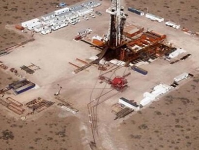Planta de extracción de petróleo