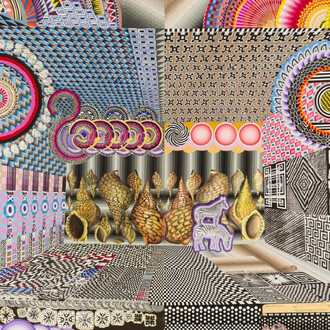 Pedro Friedeberg, No hay mal que bien no venga. ¡Recórcholis, cáspita, cielos! (detail), 2021. Courtesy of Ruiz-Healy Art