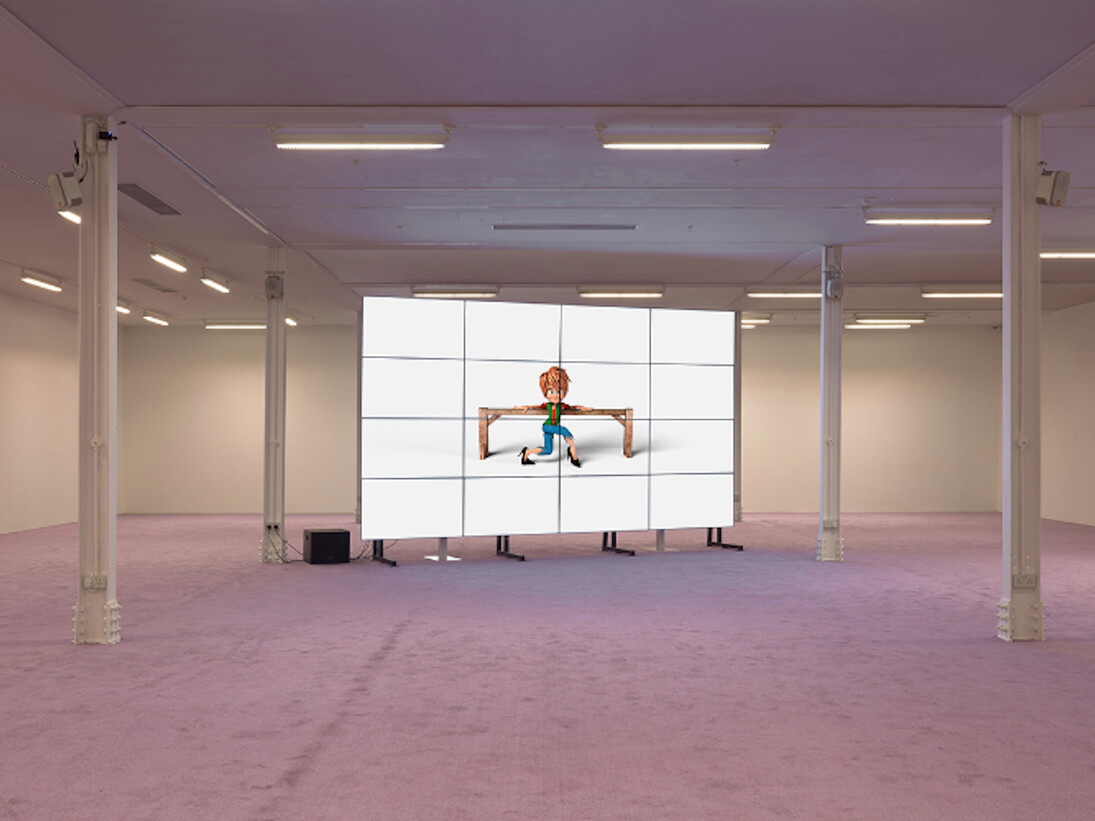 Jordan Wolfson, Exhibition view. Courtesy of Sadie Coles HQ