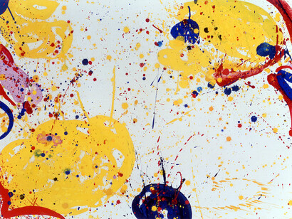 Sam Francis, Untitled (SF61-141), 1963-64, Gouache on paper, 57 x 76 cm (22 1/2 x 29 7/8 in)
