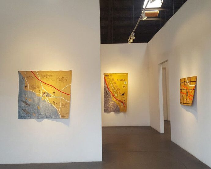 Jessie Homer French, Exhibition view. Courtesy of Craig Krull Gallery