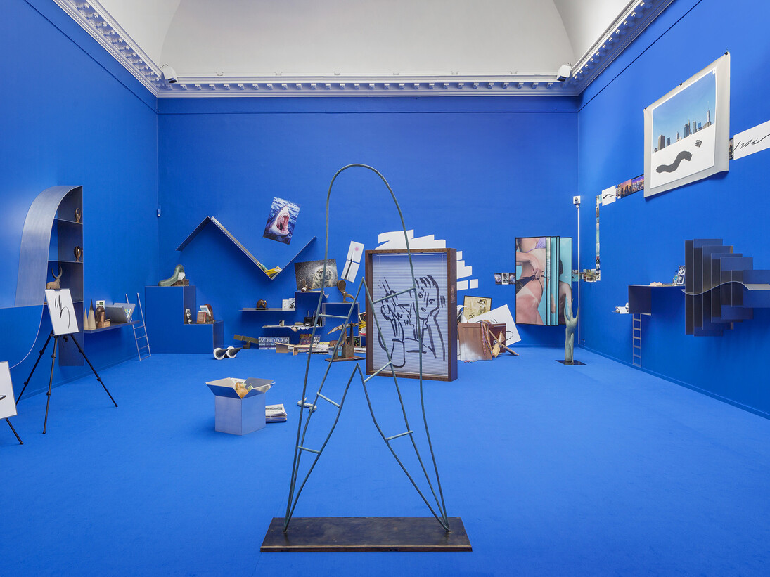 Camille Henrot, The Pale Fox (détail), 2014. Photo : Anders Sune Berg