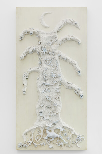 Niki de Saint Phalle, White tree, 1972. Courtesy of Opera Gallery