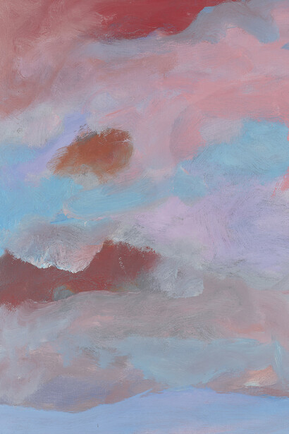 Jon Schueler, February blues, New York, 1985. Courtesy of Anita Shapolsky Gallery 