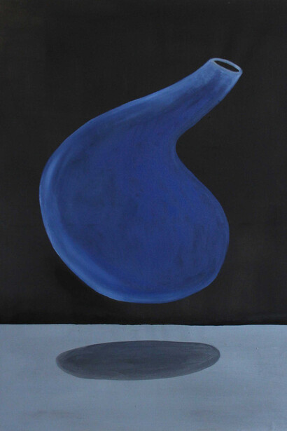 Matteo Messori, Antiforma, 2018. Acrilico e olio su tela