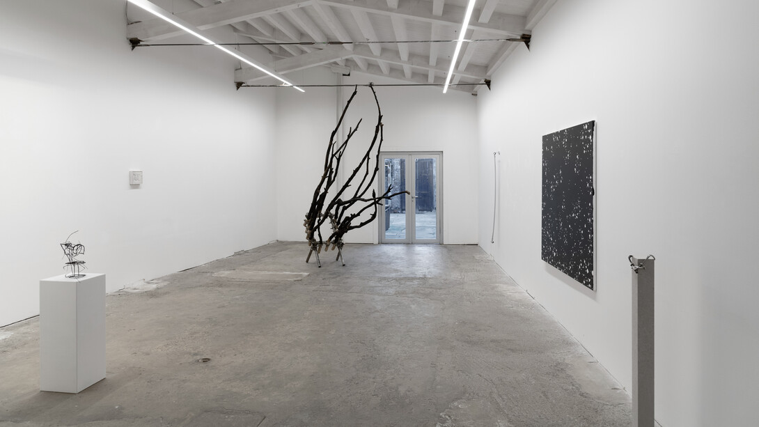 Various artists, On and beyond, exhibition view. Courtesy of Alberta Pane