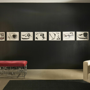 Installation View, Aamir Khandwala, One Breath. Courtesy of Cristina Grajales Gallery