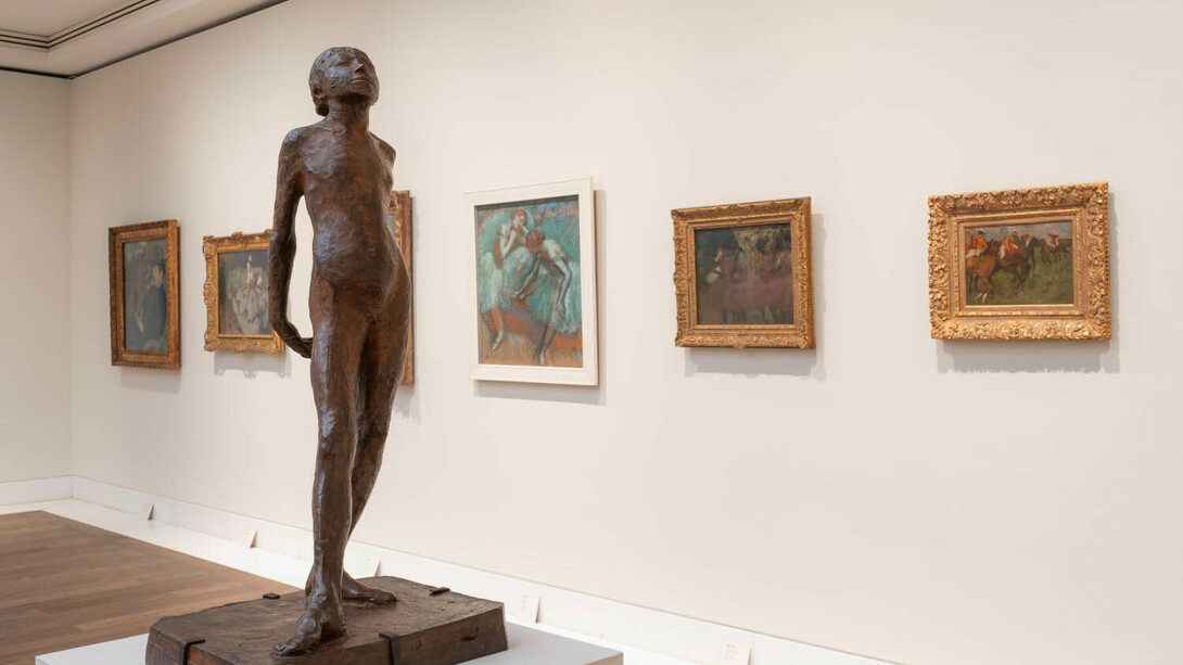 Various artists, French art 1870-1925, exhibition view. Courtesy of Glyptotek