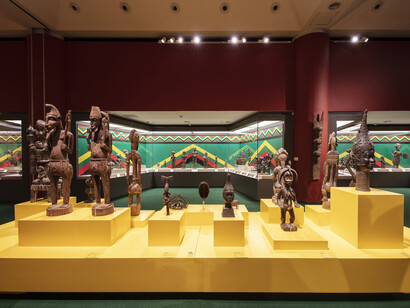African art. A new rediscovery, exhibition view. Courtesy of Tsinghua University Art Museum