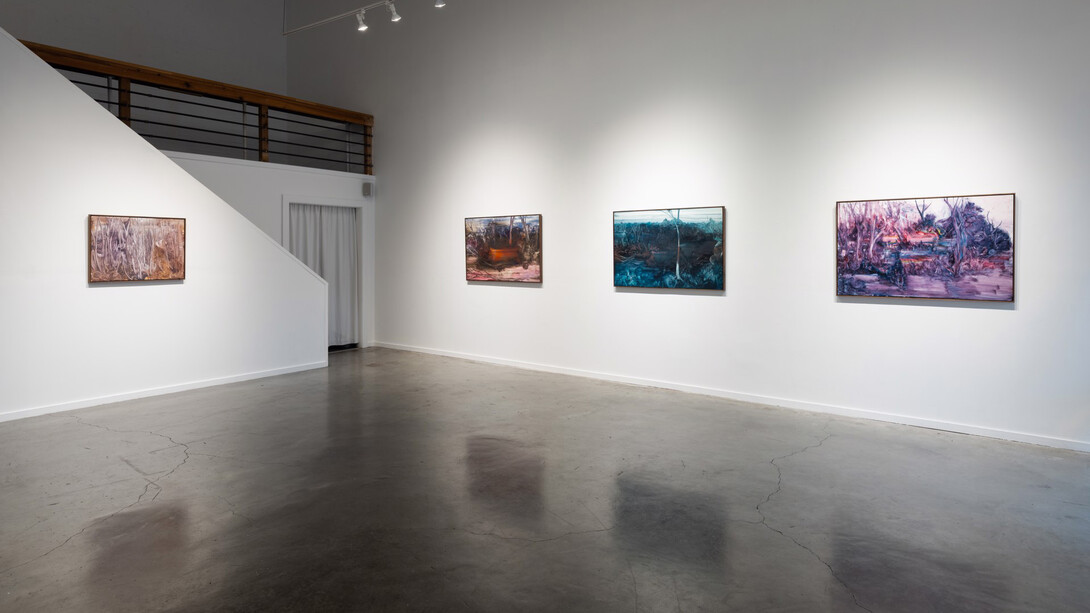 Dax van Aalten, Incidental meditations, exhibition view. Courtesy of Red Arrow Gallery
