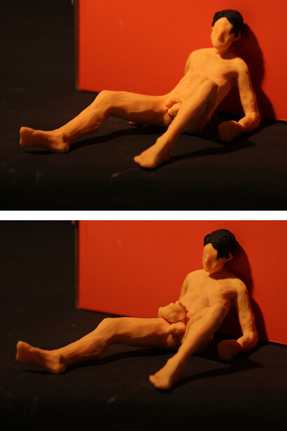 Tatiana Brodatch, If I were a man, 2014, 60 x 85 cm