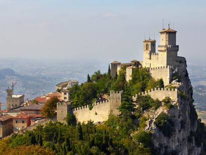 San Marino´s old city