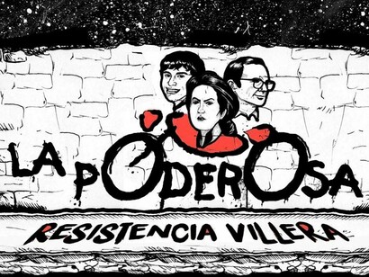 Buenos Aires. Mural dedicado a La Poderosa. 