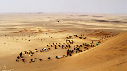 The Namib desert