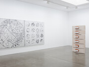 Verschiedene künstler, Rotation, ausstellungsansicht. Mit freundlicher genehmigung der Galerie Thomas Schulte