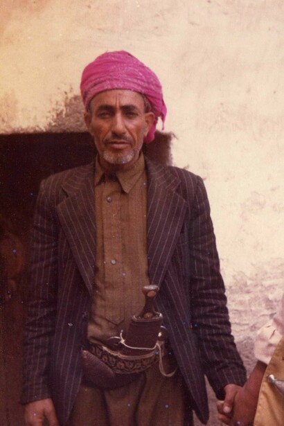 Ritratto di uomo con turbante sul capo